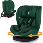 Siège auto 360° LIONELO Bastiaan i-Size - Base pivotante - ISOFIX - 40-150 cm - 0 à 12 ans - Inclinable - Groupe 0/1/2/3 - Vert