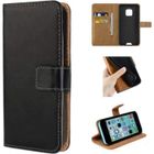 BOONGET Etui Coque Blackview BV4900 - Noir en PU Cuir avec protection antichoc Support fonction Pochette téléphone Blackview BV4900 Pro