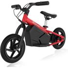 EVERCROSS TECH EV06M Moto Électrique Enfants 3-6 ans, 4Ah 100W 15KM/H 2 Modes de Vitesse, Pneu 12", Cadeau Rouge