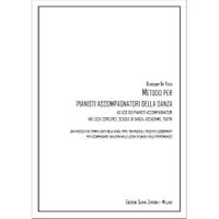 Manuale Per Pianisti Accompagnatori Della da nza, de G. De Rosa - Conducteur pour Piano ou Clavier