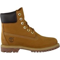 Boots Timberland AF 6 IN Premium - Cuir - Jaune - Lacets - Camel - Mixte