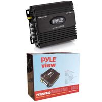 1 PYLE PSWNV480 power inverter 24 volts à 12 volts 480 watts convertisseur d'alimentation pour camion fourgonnettes van bus, 1