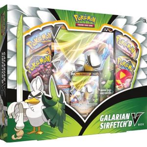 CARTE A COLLECTIONNER Boîte de collecte Galarian Sirfetch'd - Pokémon - 