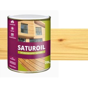 PEINTURE - VERNIS Saturateur bois hydrofugeant Saturoil Teinte incolore 20l