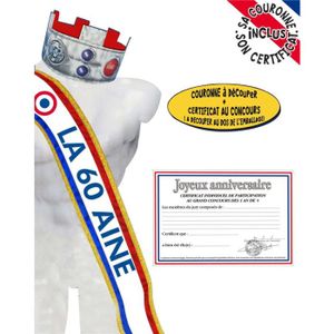 BÂTON - ÉPÉE - BAGUETTE Echarpe officielle anniversaire 60 ans - Mixte - C