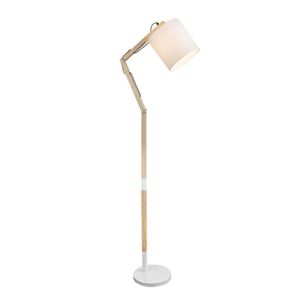 LAMPADAIRE GLOBO LIGHTING Lampadaire métal blanc - H 160 cm -