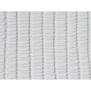ECHAFAUDAGE Filet échafaudage 50g/m² - Mailles rectangulaires - Pose rapide Blanc 3m x 100m