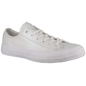 converse basse en cuir blanc