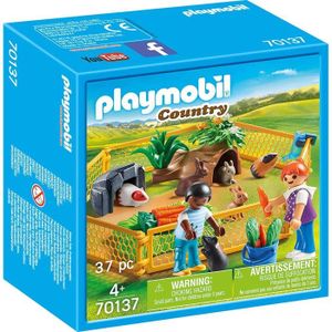 PLAYMOBIL - 70900 - Centre de soins du parc animalier - Bleu - Mixte - 4 ans  et plus - 122 pièces - Cdiscount Jeux - Jouets