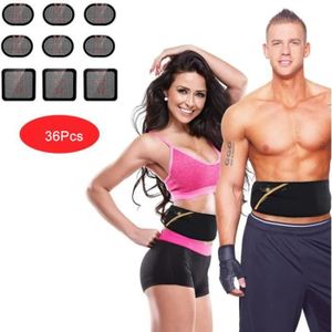 CEINTURE ÉLECTROSTIM 36Pcs Électrode de Ceinture,Compatible avec Abs Series, Électrode de Rechange pour Slendertone Ceintures Musculation Abdominales