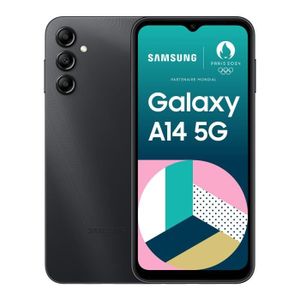 SMARTPHONE SAMSUNG Galaxy A14 5G Noir 64 Go