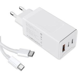 CHARGEUR - ADAPTATEUR  Chargeur Usb C 65 W Charge Rapide, Chargeur Usb C 