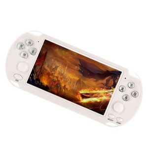 JEU CONSOLE RÉTRO Console De Jeux Vidéo Blanc Rétro Portable LCD 5 I
