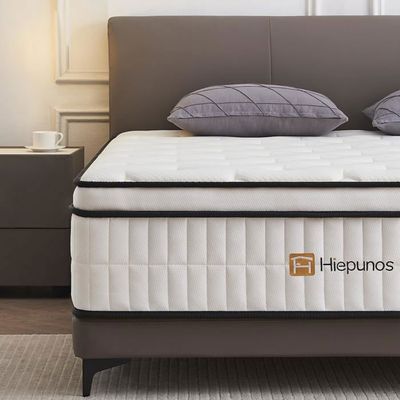 Matelas 160x200 cm à ressorts ensachés indépendants et mémoire de forme