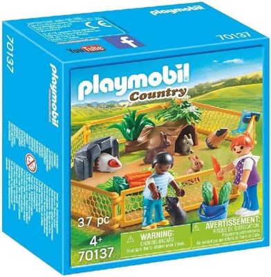 PLAYMOBIL 70137 Country La Ferme Enfants avec petits animaux Plastique 37 pieces 4 ans Cdiscount Jeux Jouets