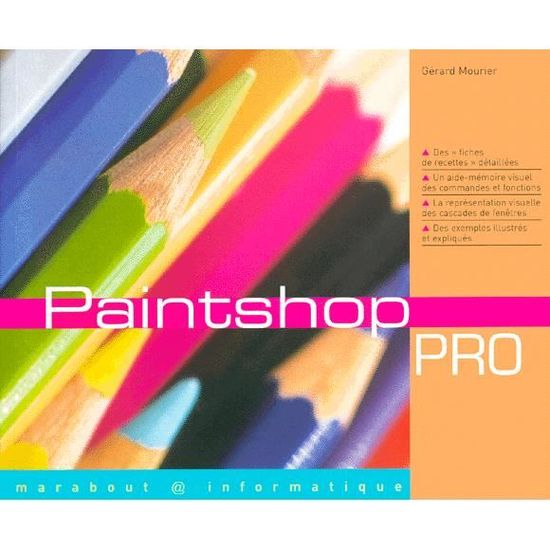 PAINT SHOP PRO 6 Cdiscount Librairie