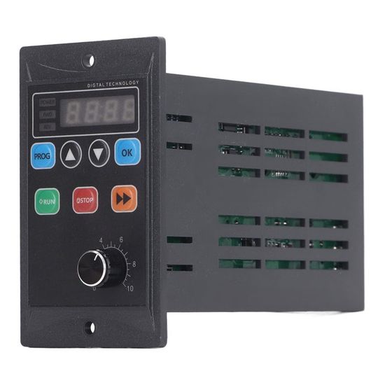 Variateur De Fréquence VFD Compact 750W - Entrée Monophasée 110/220V - Applications Industrielles