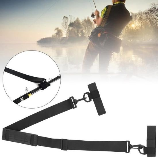 Ceinture Porte-canne à Pêche Réglable - Support Pratique Pour Pêche En Plein Air, Léger Et Ajustable