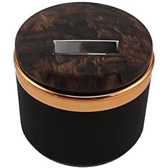 Cendrier De Voiture Portable Avec Couvercle - Mini Poubelle Pour Porte-gobelet - Design Compact, Facile à Nettoyer