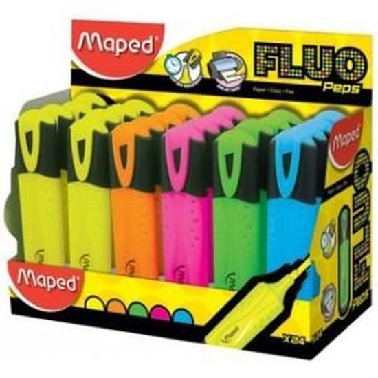 surligneur pastel maped