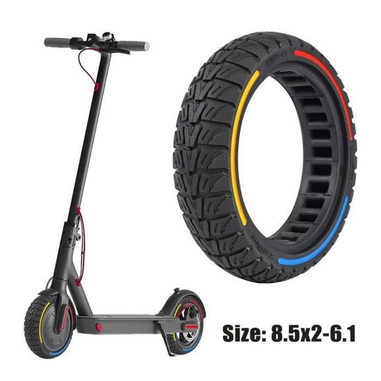 2 Pneus Pleins Pour Trottinette électrique 8.5 Pouces - Compatibles Xiaomi, Hiboy, Gotrax | Pas Besoin De Gonflage