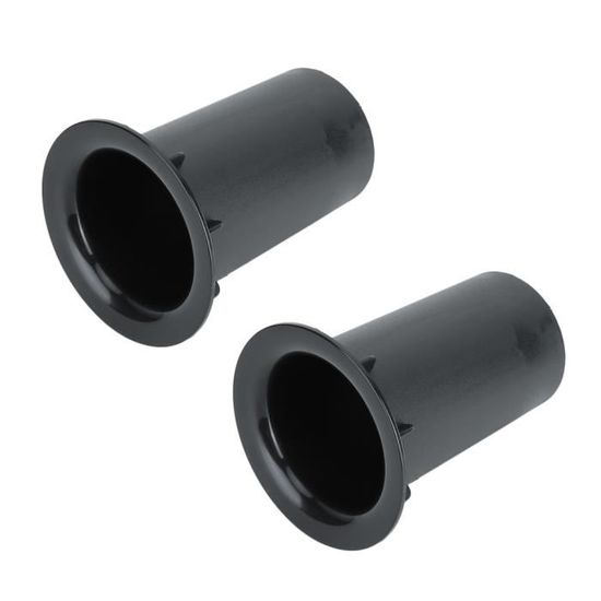 Connecteur Courbé ABS Pour Haut-parleur - 54 Mm X 50 Mm - Tube Réflexe Pour Woofer - Améliore Les Basses