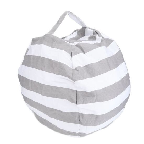 Housse De Rangement Géante Pour Jouets (200L) - Transforme Les Peluches En Pouf | Lavable En Machine | Enseigne Le Rangement Aux Enfants