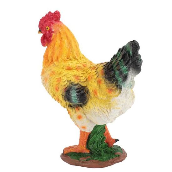 Figurine d'animal en résine décorative pour pelouse, jardin, cour Label - Jardin