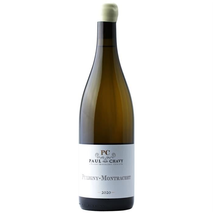 Puligny-Montrachet Blanc 2020 - 75cl - Domaine Jean-Louis Chavy - Vin AOC Blanc de Bourgogne - Cépage Chardonnay