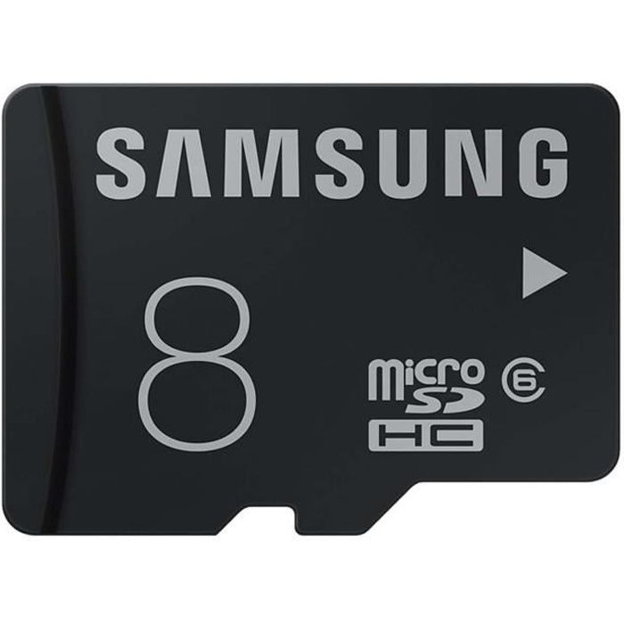 Cartes Micro SD 8 Go