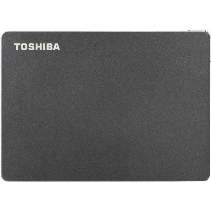 TOSHIBA - Disque dur externe Gaming - Canvio Gaming - 4To - PS4 Xbox - 2,5- (HDTX140EK3CA)