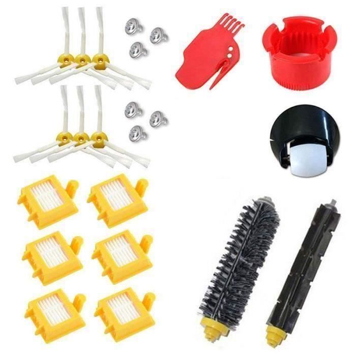 Kit de filtres Hepa pour roue roulante pour iRobot Roomba série 700 760 770 780 790, brosse à poils Ro63485
