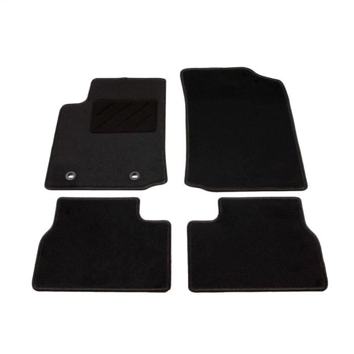 ❤Moderne Lot de 4 Tapis de voiture Mode - Tapis d'auto - Tapis de sol pour Citroen C3 ��14950