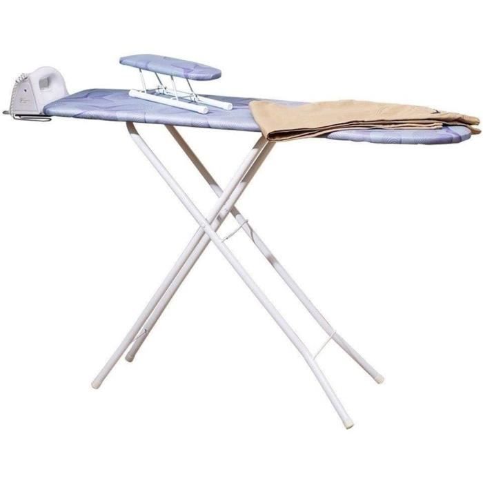CENTRE DE REPASSAGE Housse Planche agrave repasser en meacutetal Light Board de repassage reacuteglable Chambre Fitting Chambre 828