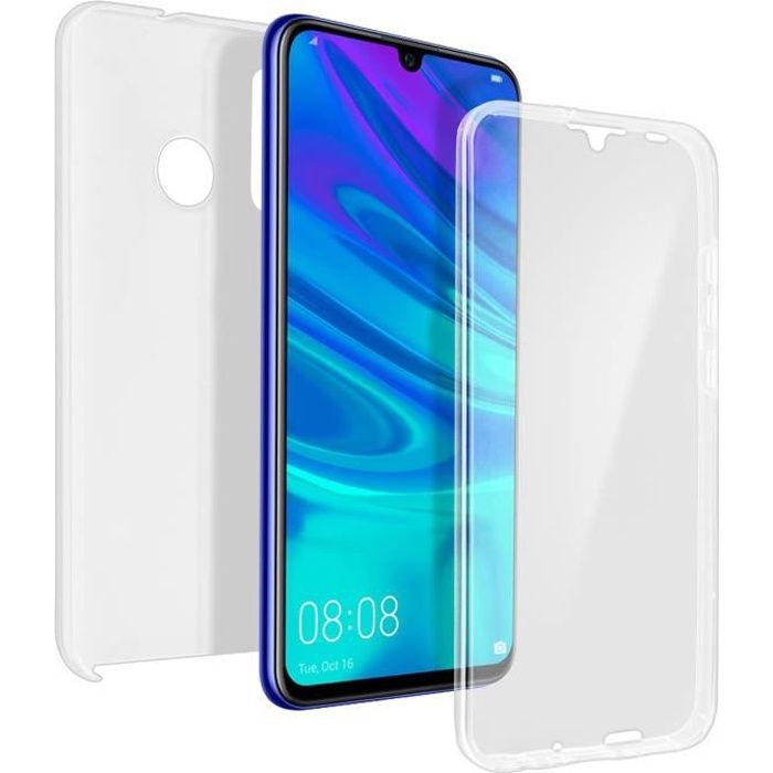 Coque Huawei P Smart plus 2019 et P Smart 2019 Protection integrale transparent Blanc