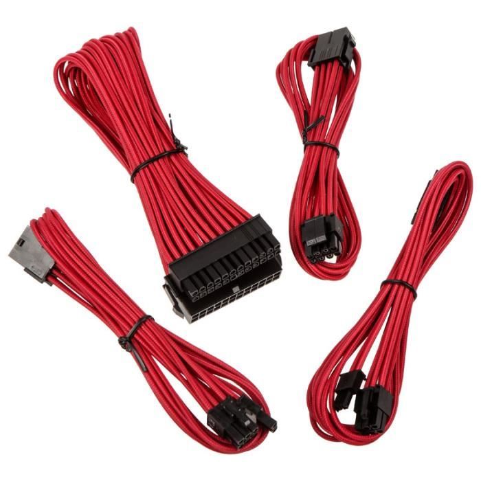 BitFenix Alchemy Extension Cable Kit Red