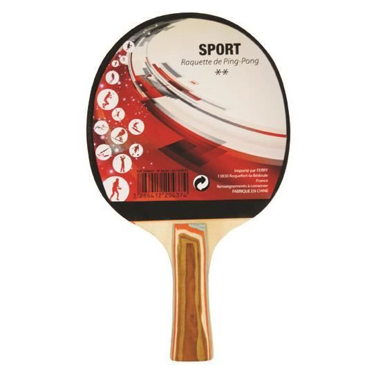 Raquette Ping Pong 2 étoiles