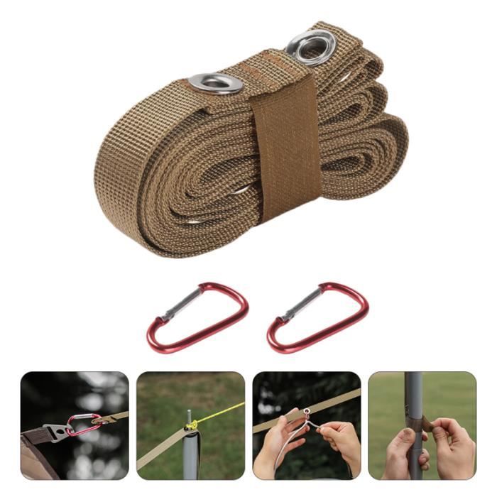 1 SET FOURNITURE DE CAMPING CLAPPING LUYRES fil a linge - tancarville - etendoir - sac de sechage materiel soin du linge