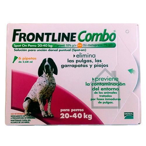 Frontline Combo Spot On pour Chiens de 20-40kg