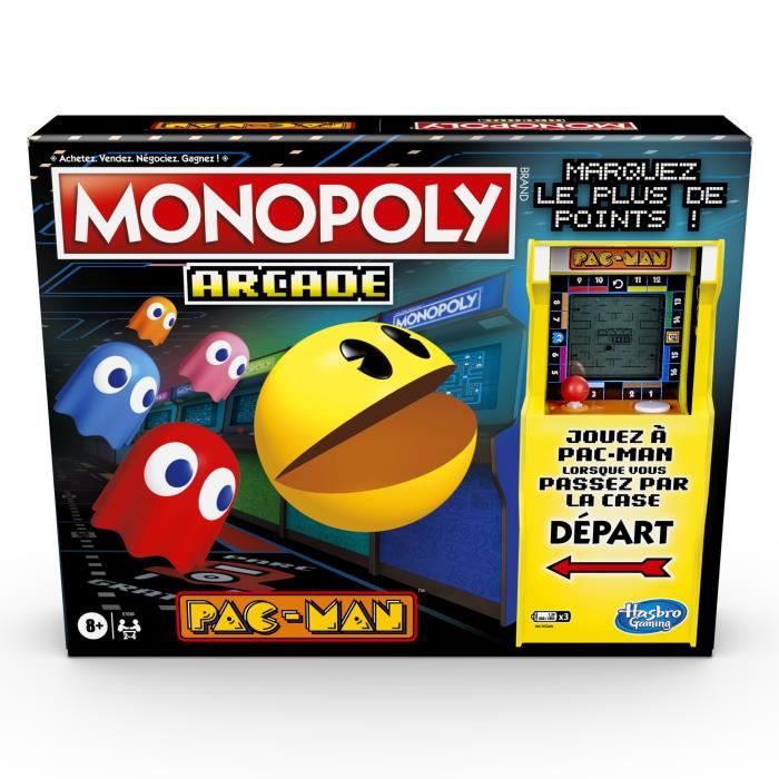 MONOPOLY - Arcade Pac -Man - Jeu pour enfants - à partir de 8 ans