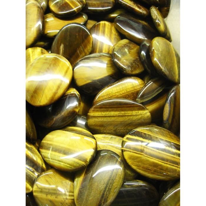 Mineral Import - Pierre roulée d'oeil de tigre - 1176VC