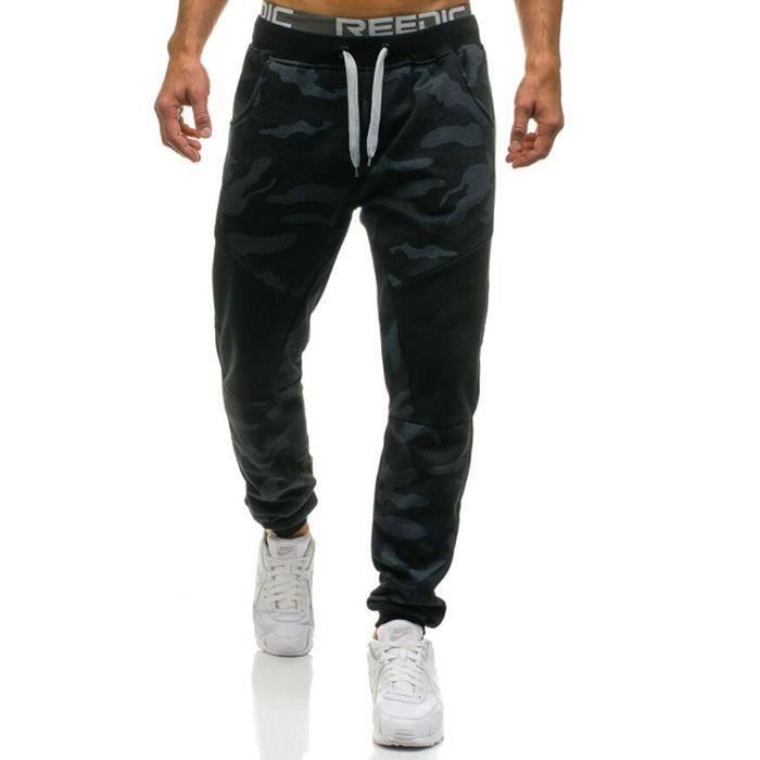 Pantalons Décontractés Pour Hommes Pantalons Droits Pantalons De Camouflage Pantalons De Survêtement En Coton Survêtement Jogger