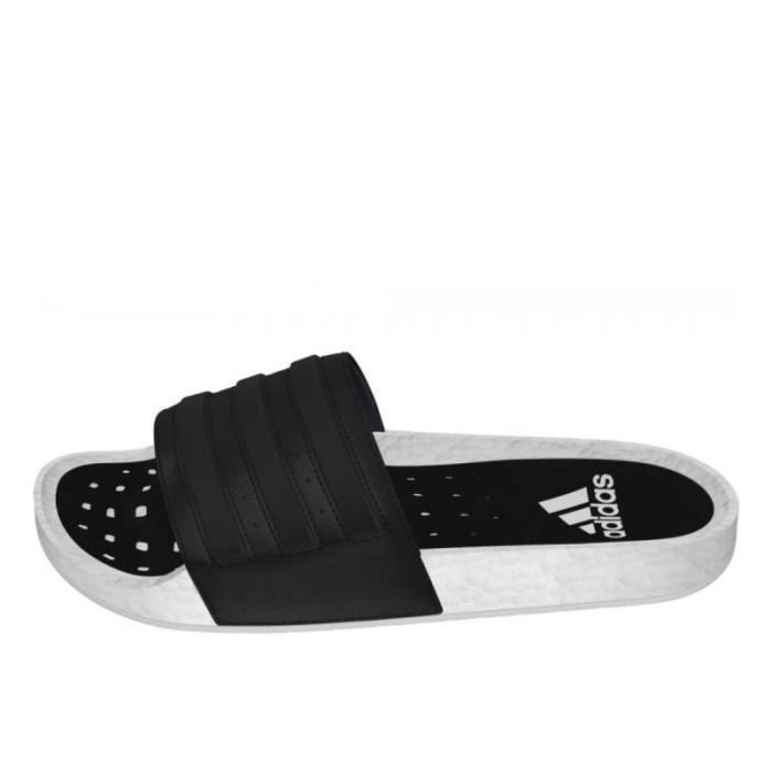 Sandale Adidas Adilette Boost Noir/Blanc