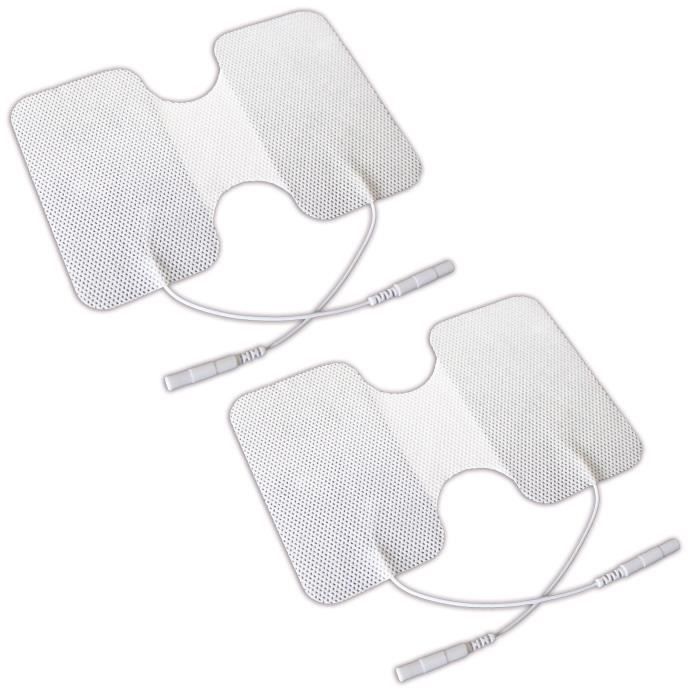 PRORELAX 95937 Coussinets à électrode pour les appareils TENS + EMS Duo - Bleu
