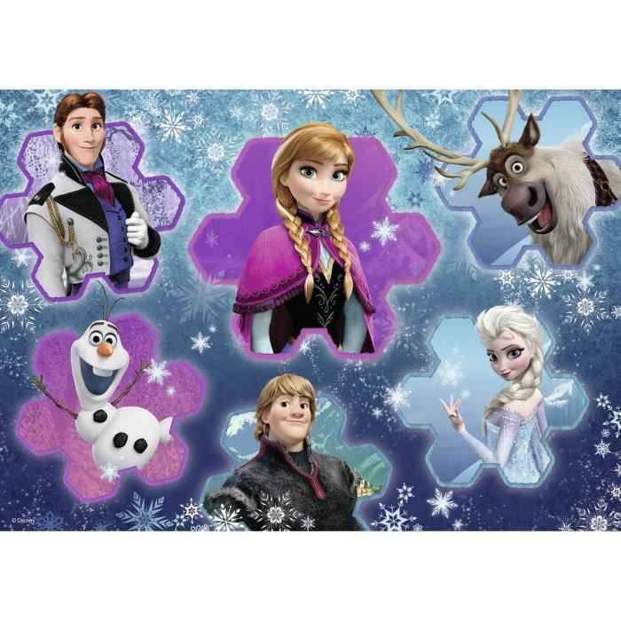 Puzzle 24 pièces Puzzle Géant de Sol - La Reine des Neiges