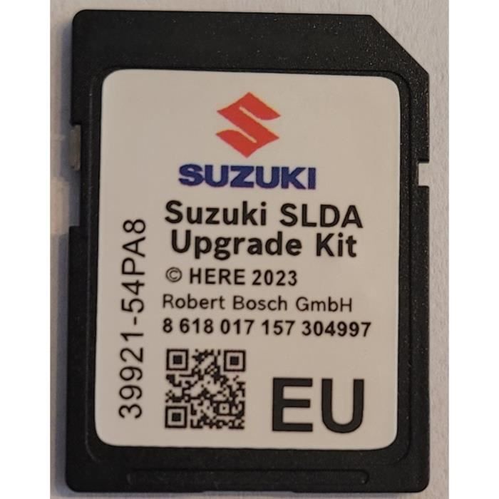 Carte SD Navigation GPS Europe 2023 - 39921-54PA8 compatible avec Suzuki SLDA