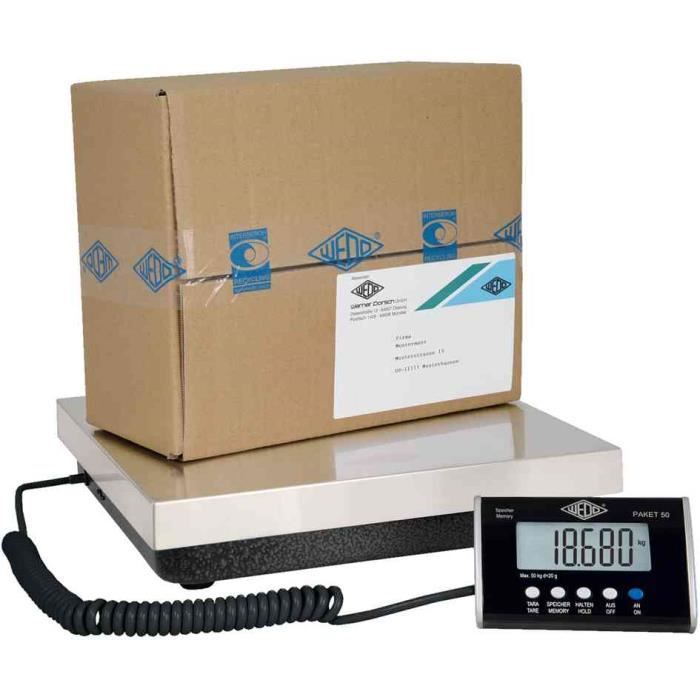 Bloc d'alimentation pour balance, 9 Volt, noir
