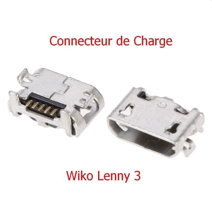 Connecteur de Charge Micro USB WIKO LENNY 3 - 100% Original