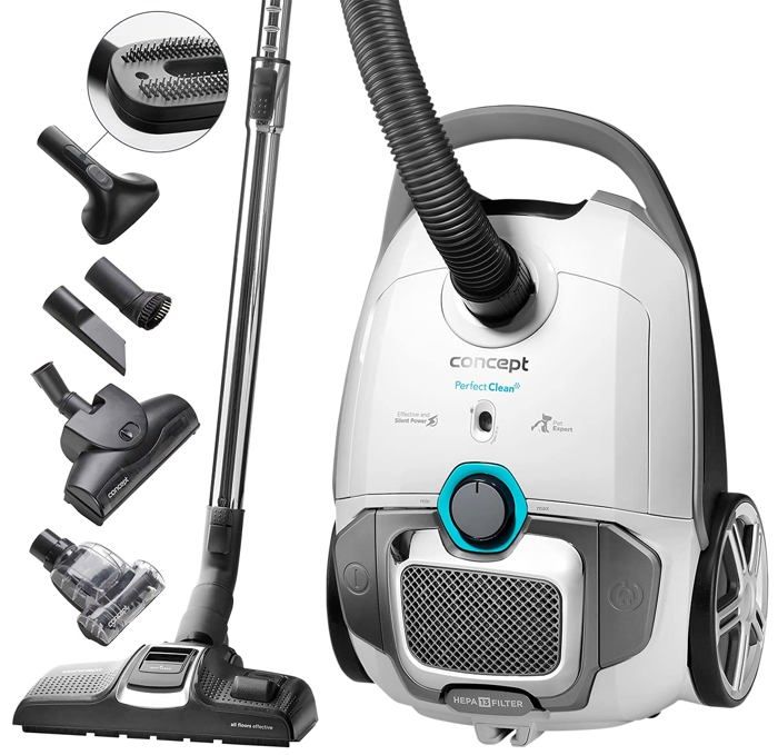 Aspirateur balai - CONCEPT - vp8291 - 700 W - Filtre HEPA 13 - 3 litres - Concept