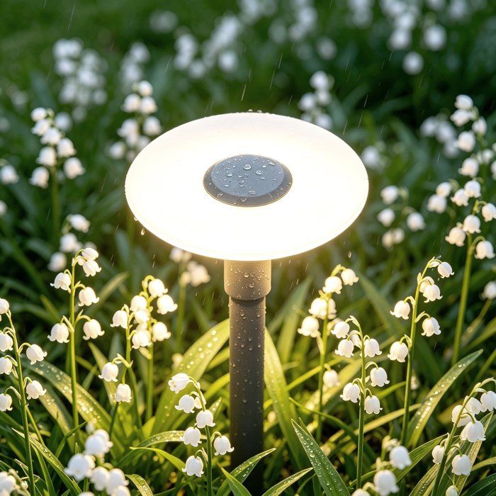 Mai & Mai Lampe sur Pied Extérieur Gris Foncé 300x804mm Lumiere Eclairage Extérieur LED IP65 Desgin StellaeLights